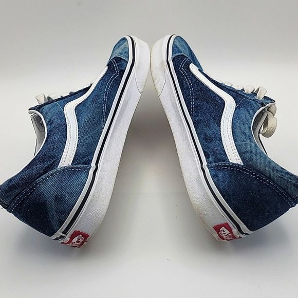 Vans Old Skool 'Denim' Skateboarding Shoes. SIZE 9 Men/ 10.5 Women.  S916 - Picture 6 of 6